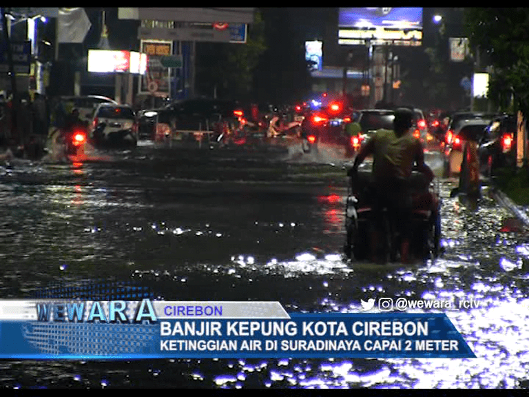 Banjir Juga Merendam Pemukiman di Kelurahan Kalijaga