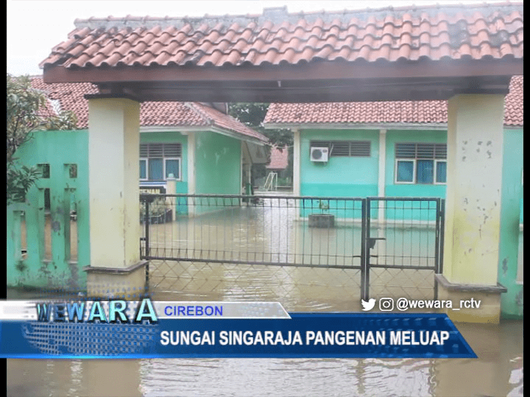 SMPN 2 Pangenan Terendam Banjir