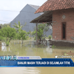 Banjir Masih Terjadi di Sejumlah Titik di Kabupaten Cirebon