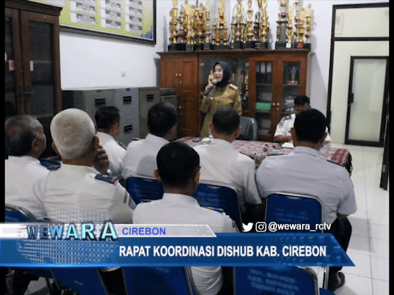 Rapat Koordinasi Dishub Kab. Cirebon, Wabup Minta Tidak Terpengruh Masalah Politik