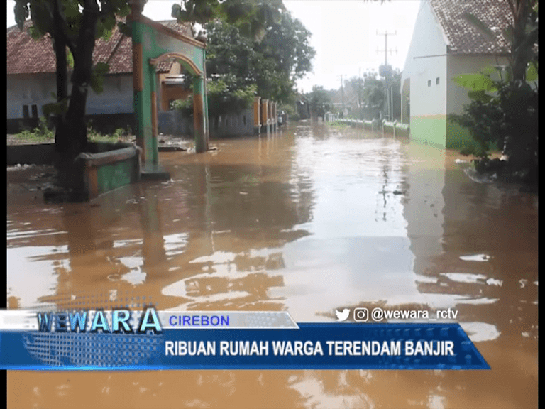 Ribuan Rumah Warga Terendam Banjir