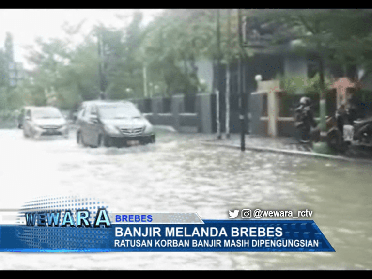 Banjir Melanda Brebes, Korban Banjir Masih Dipengungsian