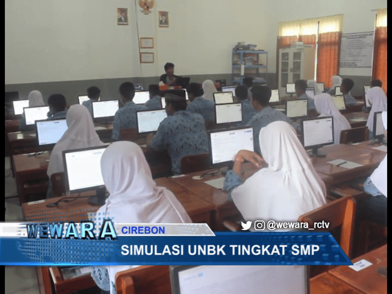 Simulasi UNBK Tingkat SMP