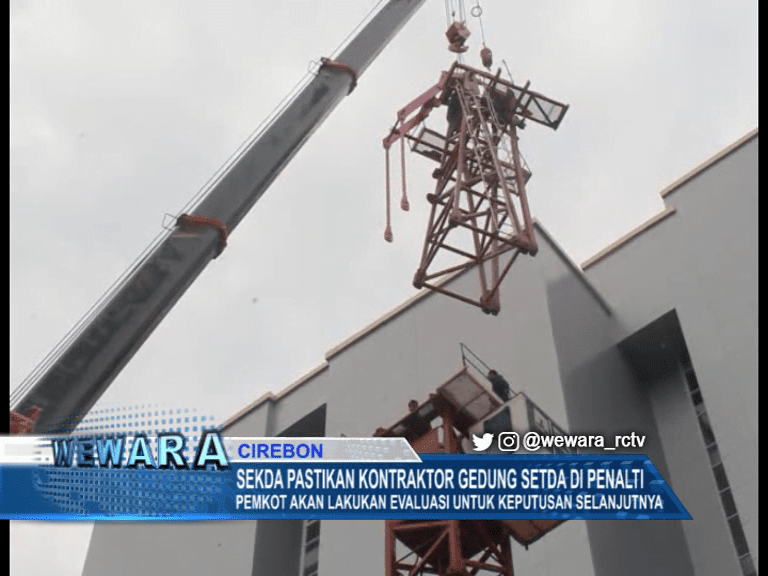 Sekda Pastikan Kontraktor Gedung Setda Kena Penalti