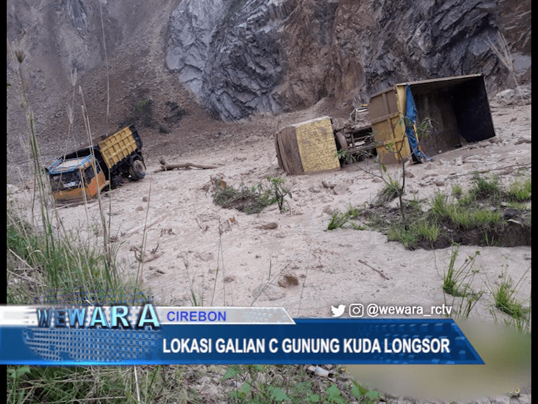 Lokasi Galian C Gunung Kuda Longsor