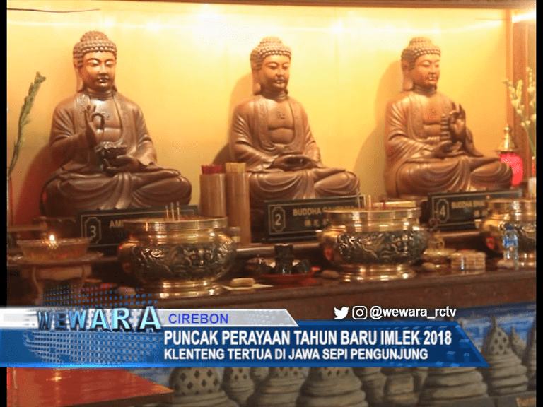 Tahun Baru Imlek 2018, Klenteng Tertua di Jawa Sepi Pengunjung