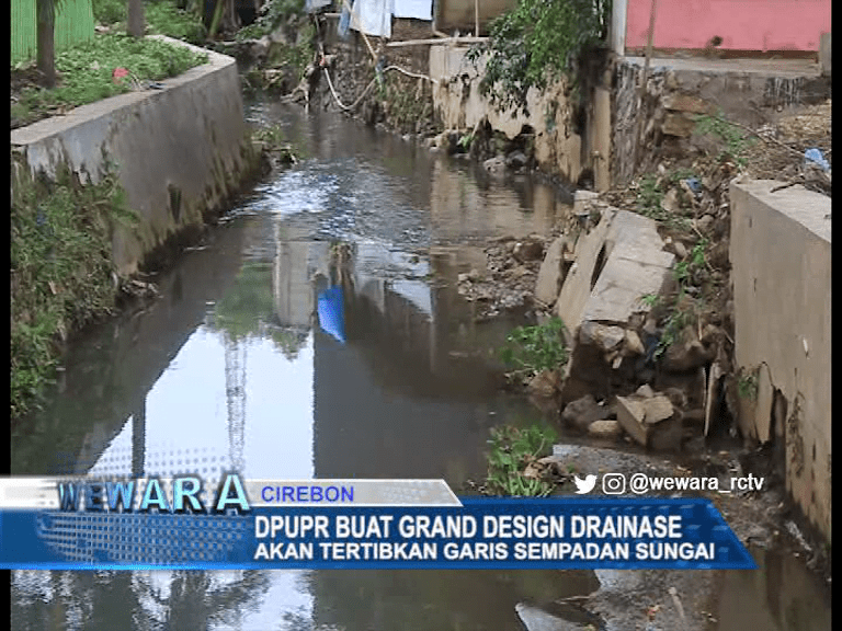 DPUPR Kota Cirebon Buat Grand Design Drainase