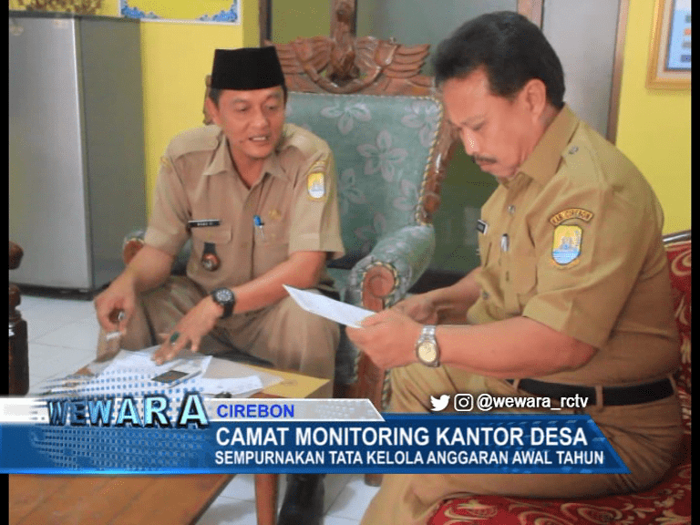 Camat Panguragan Monitoring Kantor Desa