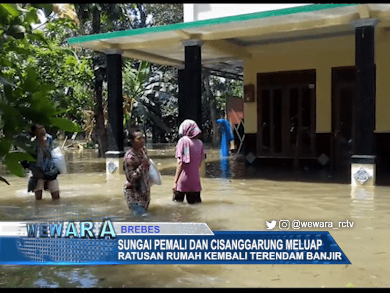 Sungai Pemali Dan Cisanggarung Meluap