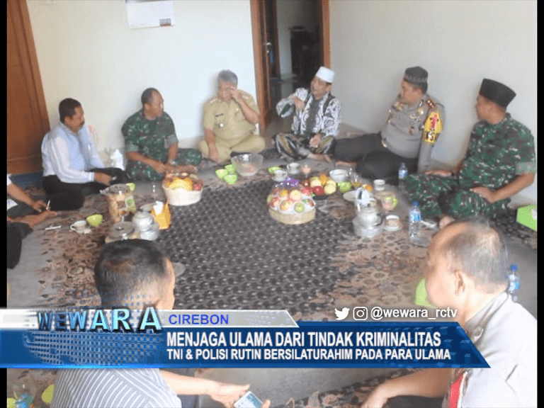 TNI dan Polisi Bersilaturahim Pada Para Ulama