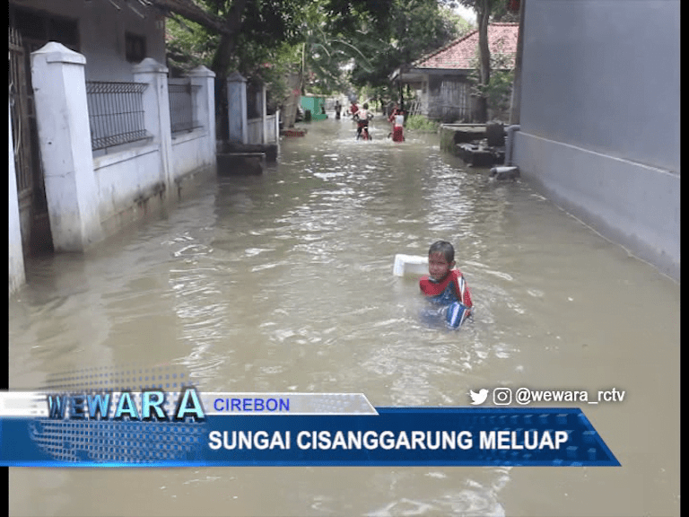 Sungai Cisanggarung Meluap, 4 Desa di Pabedilan Terendam Banjir