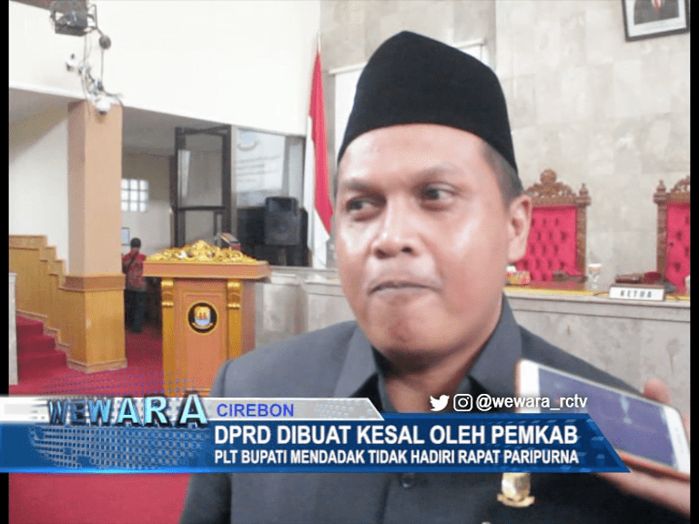 DPRD Dibuat Kesal Oleh Pemkab, Plt Bupati Mendadak Tidak Hadiri Rapat Paripurna