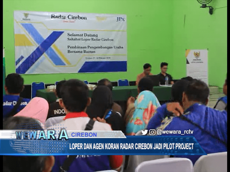 Loper dan Agen Koran Radar Cirebon Jadi Pilot Project