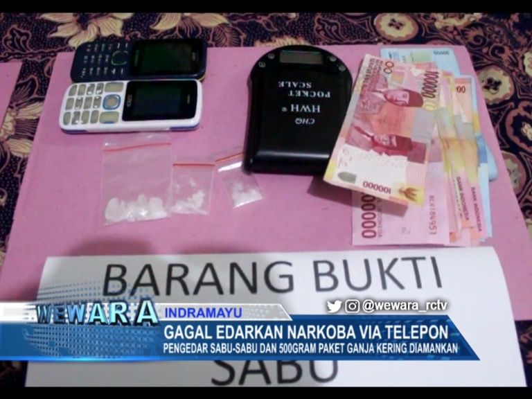 Gagal Edarkan Narkoba Via Telepon