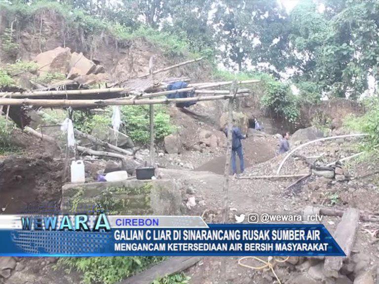 Galian C Liar Di Sinarancang Rusak Sumber Air