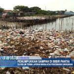 Penumpukkan Sampah Di Bibir Pantai