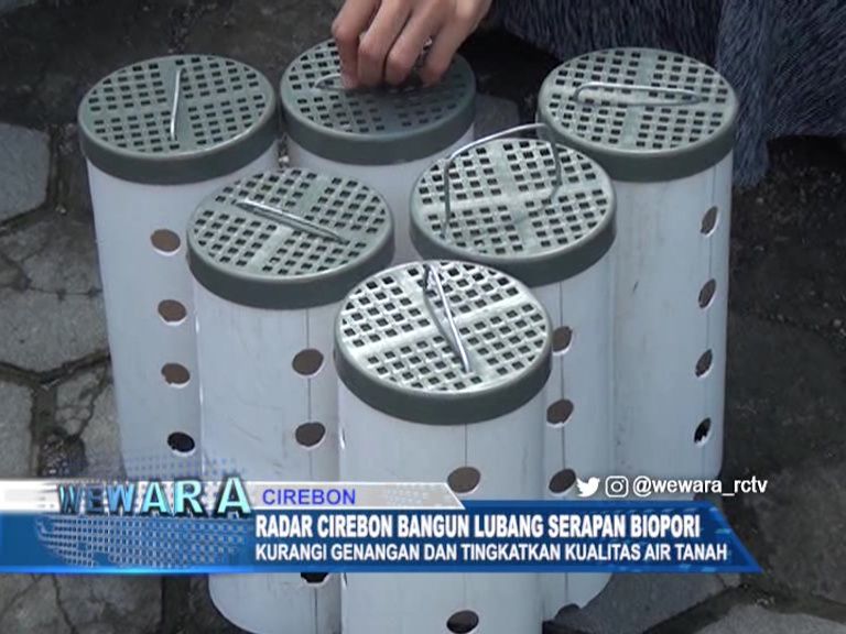 Radar Cirebon Bangun Lubang Serapan Biopori