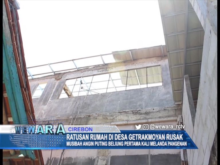 Ratusan Rumah Di Desa Getrakmoyan Rusak