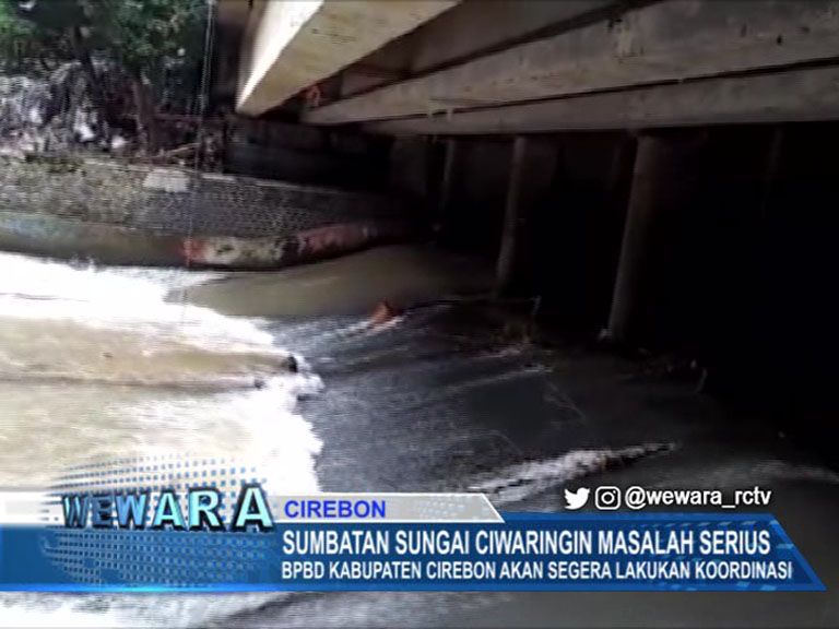 Sumbatan Sungai Ciwaringin Masalah Serius