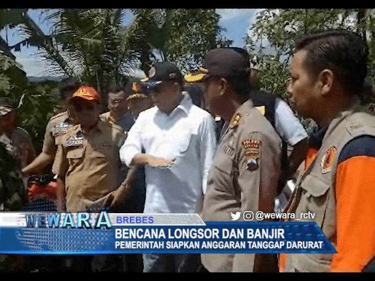 Bencana Longsor dan Banjir, Pemerintah Siapkan Anggaran Tanggap Darurat