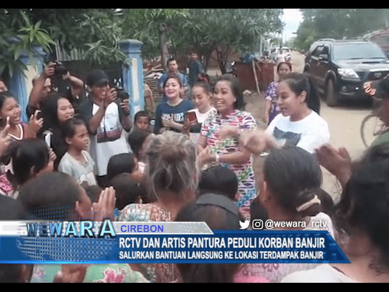 RCTV dan Artis Pantura Salurankan Bantuan untuk Korban Banjir