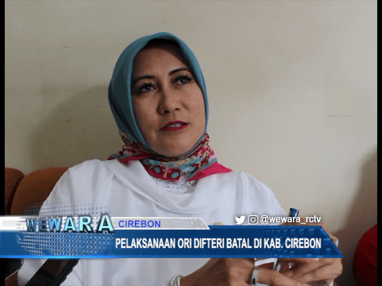 Pelaksanaan Ori Difteri Batal di Kabupaten Cirebon