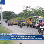 Pasca Musibah Banjir Volume Sampah Meningkat Dua Kali Lipat