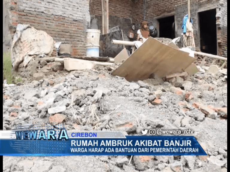 Rumah Ambruk Akibat Banjir, Warga Harap Ada Bantuan dari Pemerintah Daerah