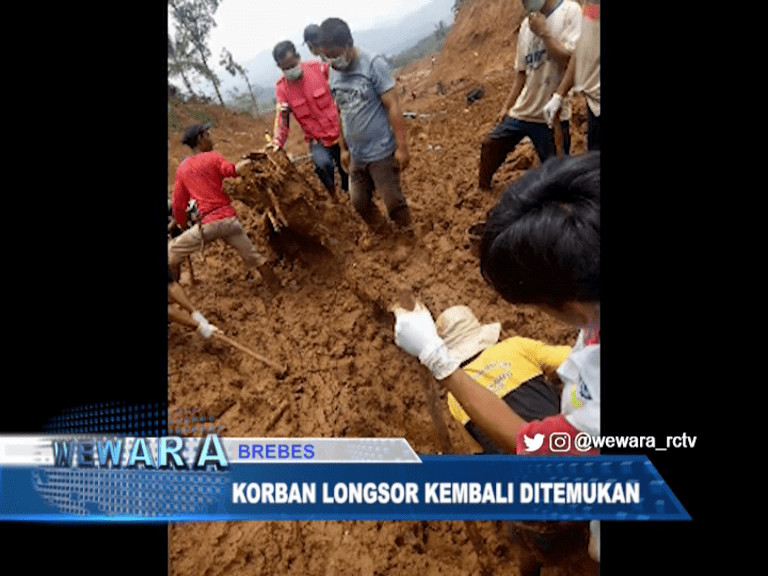 Korban Longsor Salem Kembali Ditemukan