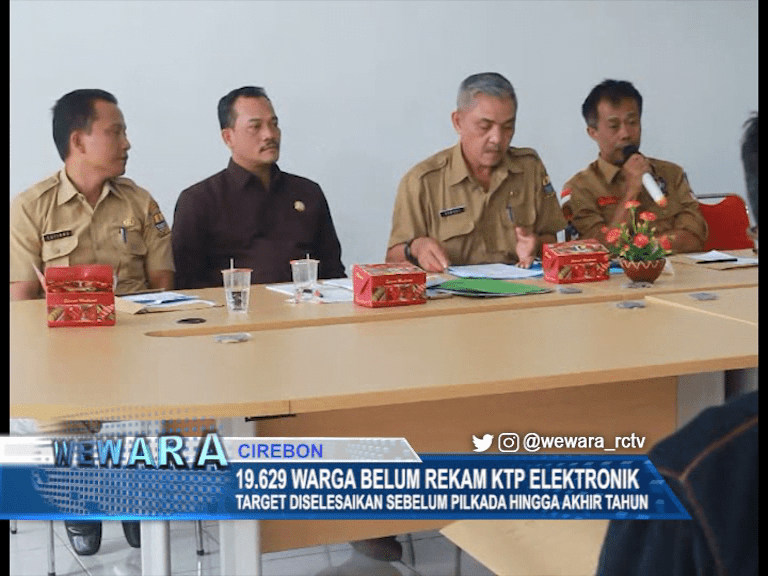 19.629 Warga Belum Rekam KTP Elektronik