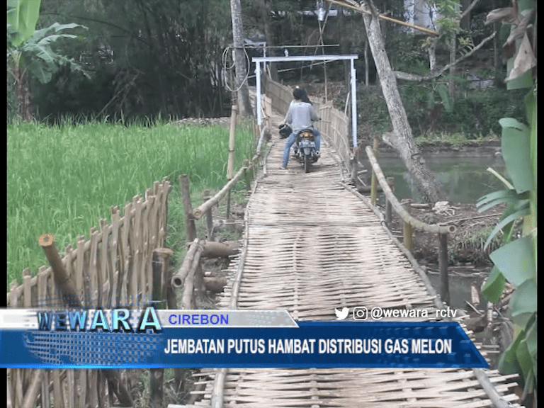 Jembatan Putus Hambat Distribusi Gas Melon