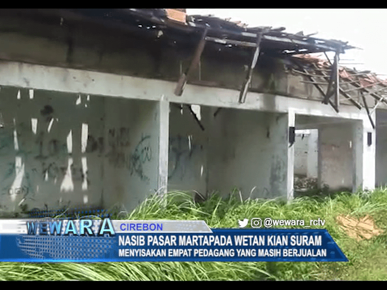 Nasib Pasar Martapada Wetan Kian Suram