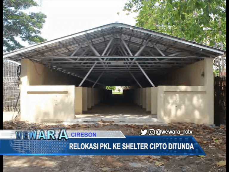 Relokasi PKL ke Shelter Cipto Ditunda