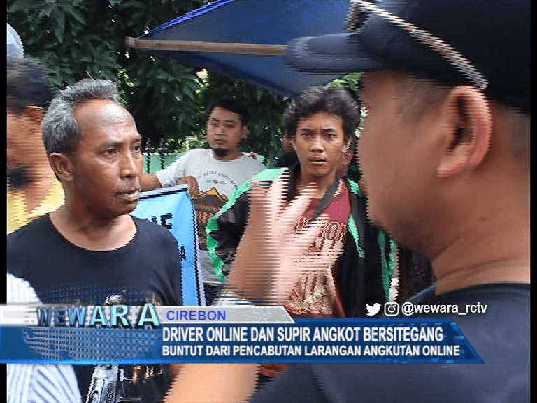 Driver Online Dan Supir Angkot Bersitegang