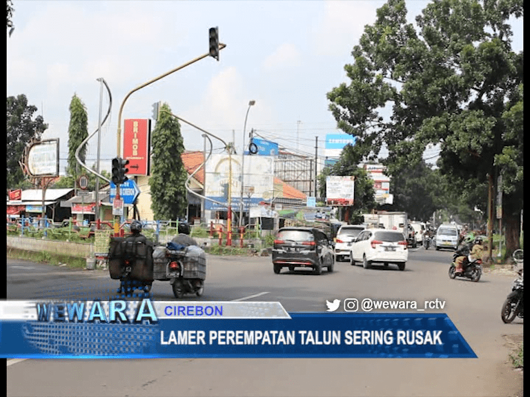 Lamer Perempatan Talun Sering Rusak