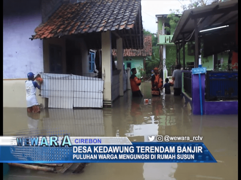 Desa Kedawung Terendam Banjir