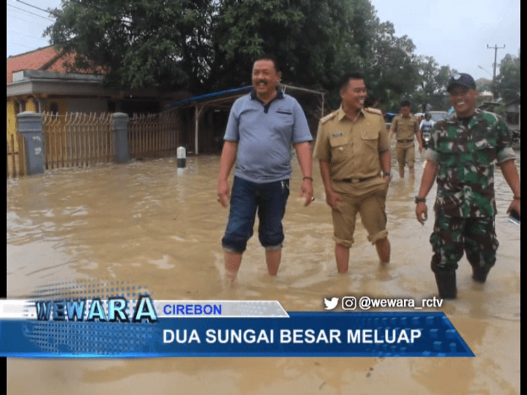 Dua Sungai Besar Meluap, 4 Desa di Kecamatan Susukan Terendam