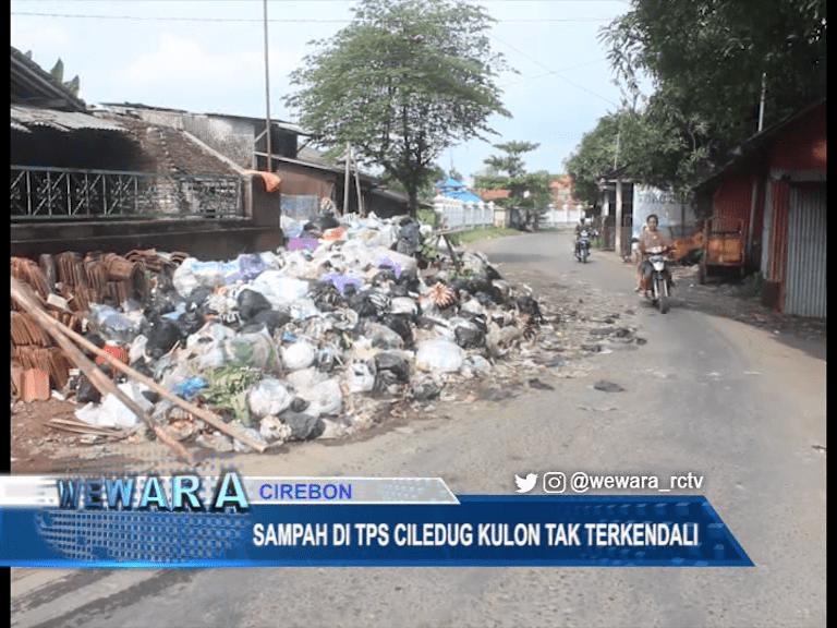 Sampah di TPS Ciledug Kulon Tak Terkendali