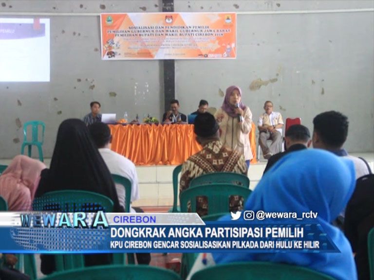 Dongkrak Angka Partisipasi Pemilih, KPU Cirebon Gencar Sosialisasikan Pilkada Dari Hulu Ke Hilir