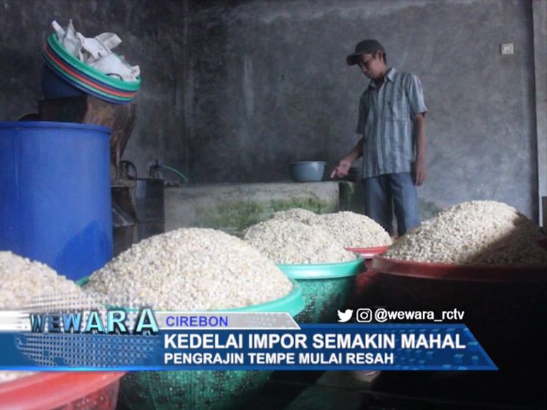 Kedelai Impor Semakin Mahal Pengrajin Tempe Mulai Resah