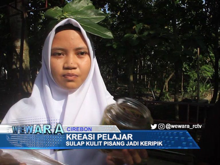 Kreasi Pelajar, Sulap Kulit Pisang Jadi Keripik