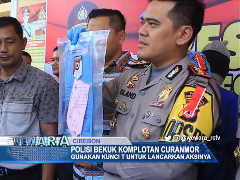 Polisi Bekuk Komplotan Curanmor