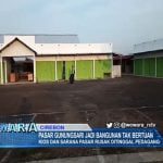 Pasar Gunungsari Jadi Bangunan Tak Bertuan