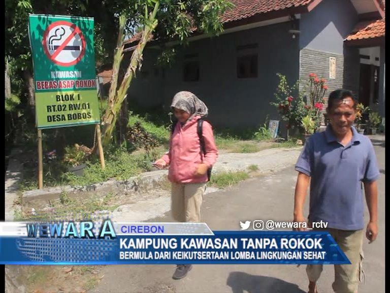 Kampung Kawasan Tanpa Rokok , Bermula Dari Keikutsertaan Lomba Lingkungan Sehat