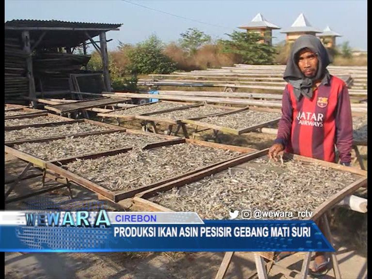 Produksi Ikan Asin Pesisir Gebang Mati Suri