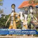 Taman Topeng Dipenuhi Sampah, Kerap Digunakan PGOT Untuk Menginap