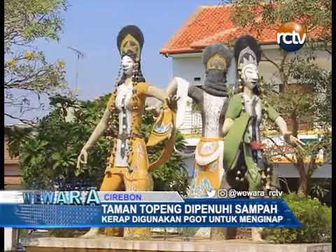 Taman Topeng Dipenuhi Sampah, Kerap Digunakan PGOT Untuk Menginap