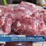 Harga Daging Kembali Stabil, Pedagang Khawatir Persaingan Dengan Daging Impor