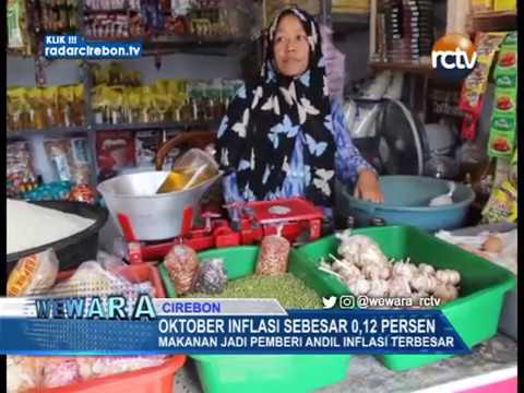 Inflasi Oktober Sebesar 0,12 Persen, Makanan Jadi Pemberi Andil Inflasi Terbesar