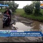 Jalan Rusak Dan Minim Lampu Penerangan, Warga Keluhkan Kondisi Jalan Rawan Saat Malam